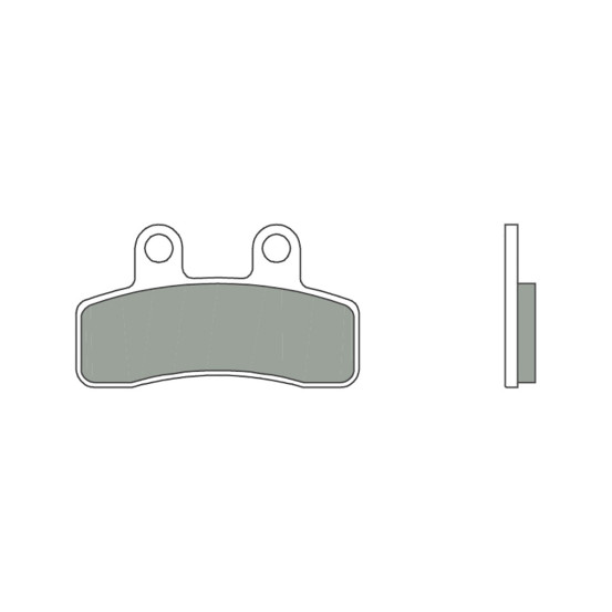 Plaquette de frein BREMBO 07097CC organique Scooter
