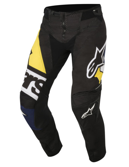 Pantalon cross Alpinestars 2018 Techstar Factory - Noir Bleu Jaune