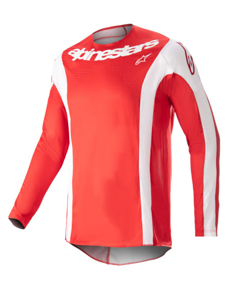 Maillot cross Alpinestars 2023 Techstar Arch - Rouge Blanc