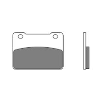 Plaquette de frein avant BREMBO 07101CC organique Scooter