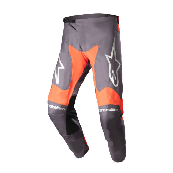 Pantalon cross Alpinestars 2023 Racer Hoen - Gris Magnet Orange