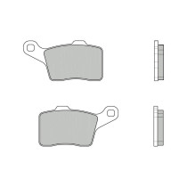 Plaquette de frein BREMBO 07BB3590 métal fritté Quad