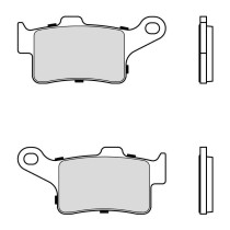 Plaquette de frein avant BREMBO 07BB399A métal fritté Quad