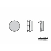 Plaquette de frein avant BREMBO 07HO0831 organique Route