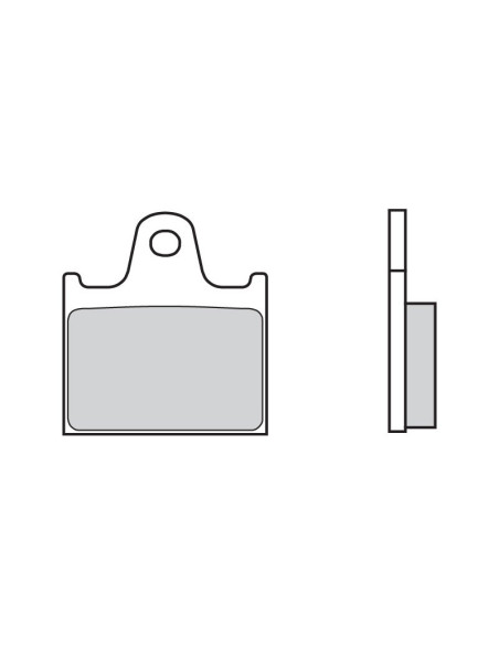 Plaquette de frein BREMBO 07HO1912 organique Route