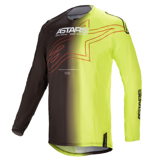 Maillot cross Alpinestars 2021 Techstar Phantom - Noir Jaune