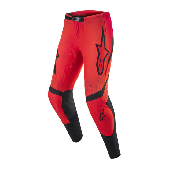 Pantalon cross Alpinestars 2024 Supertech Édition limitée Ember Anaheim 1 - Rouge Fluo Noir