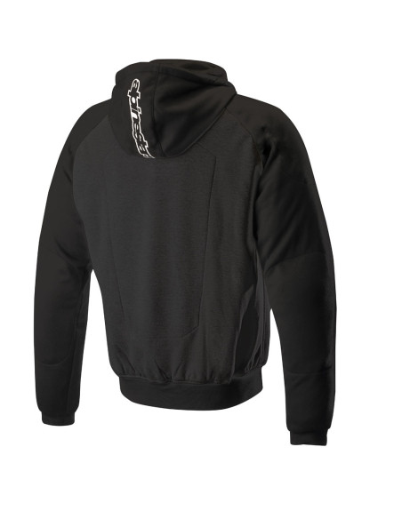 Blouson moto Alpinestars Chrome Sport Hoodie - Noir