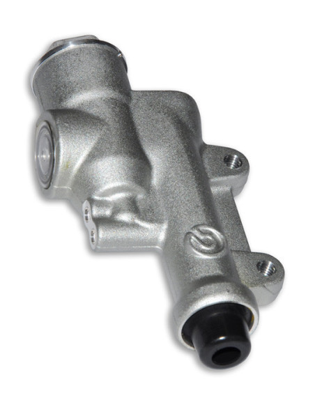 Maitre cylindre de frein arrière PS13 BREMBO argent - Réservoir incorporé - Entraxe 40mm - HUSQVARNA FE 250-350-450-501 2014-..
