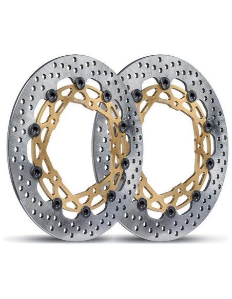 Paire de disques de frein BREMBO Supersport flottants - 208973720