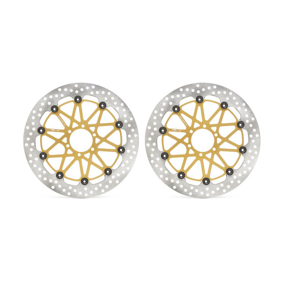 Paire de disques de frein BREMBO Supersport flottants - 208973725