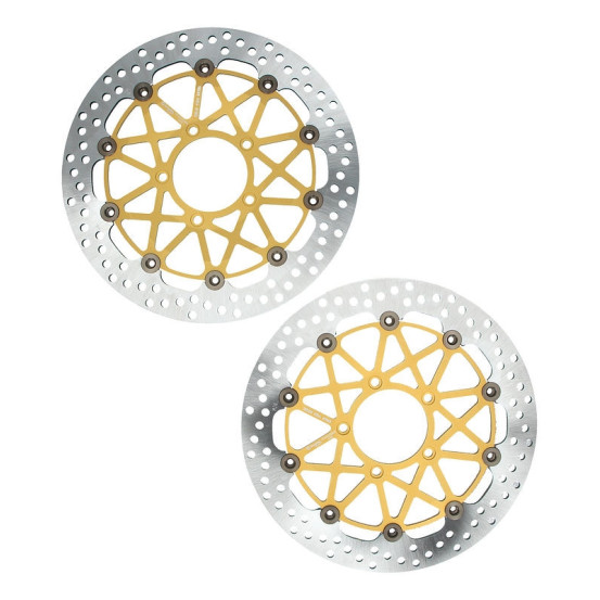 Paire de disques de frein BREMBO Supersport flottants - 208973728