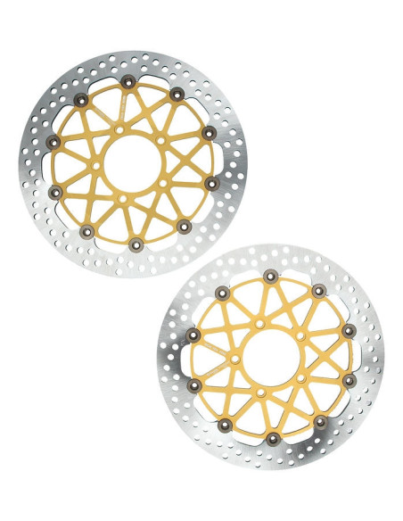 Paire de disques de frein BREMBO Supersport flottants - 208973728