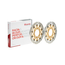 Paire de disques de frein BREMBO Supersport flottants - 208973733