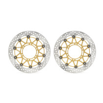 Paire de disques de frein BREMBO Supersport flottants - 208973733 2