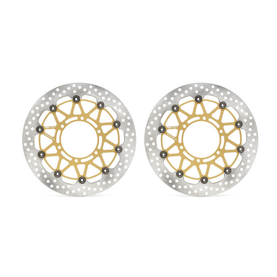 Paire de disques de frein BREMBO Supersport flottants - 208973733