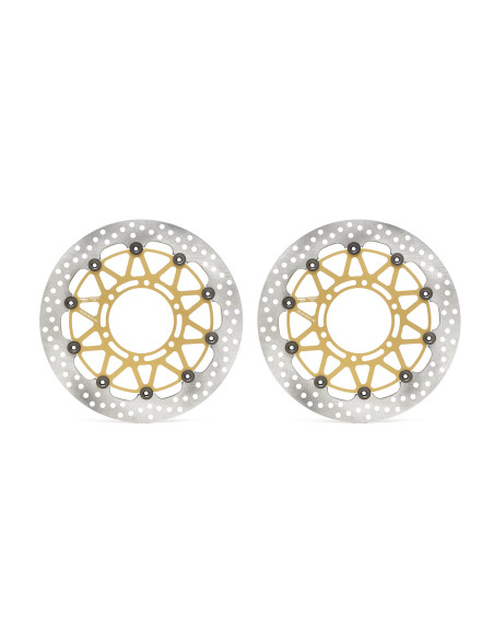 Paire de disques de frein BREMBO Supersport flottants - 208973733