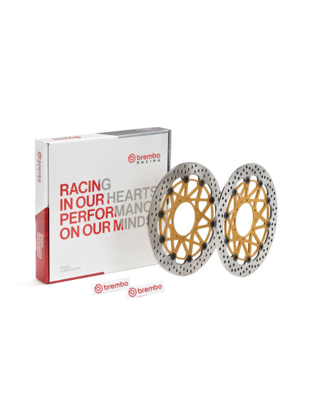 Paire de disques de frein BREMBO Supersport flottants - 208973745