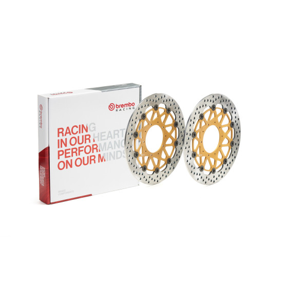 Paire de disques de frein BREMBO Supersport flottants - 208973760