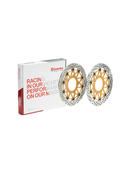Paire de disques de frein BREMBO Supersport flottants - 208973760
