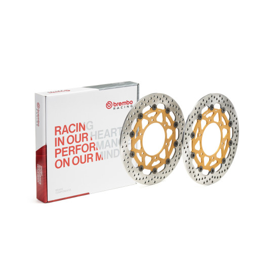 Paire de disques de frein BREMBO Supersport flottants - 208973770