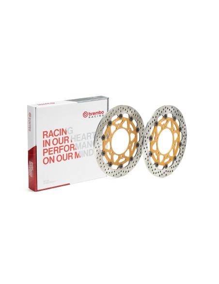 Paire de disques de frein BREMBO Supersport flottants - 208973770