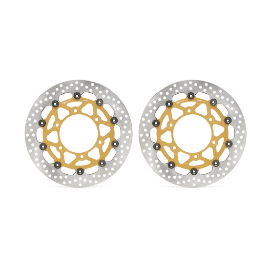 Paire de disques de frein BREMBO Supersport flottants - 208973770