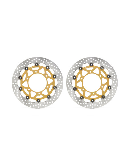 Paire de disques de frein BREMBO Supersport flottants - 208973770