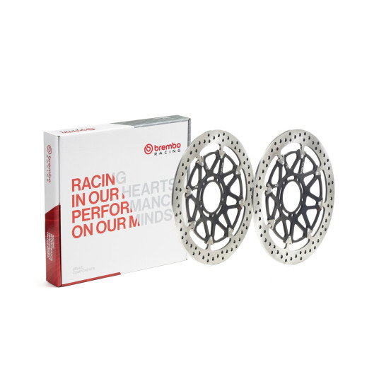 Paire de disques de frein BREMBO T-Drive flottants - 208A98511