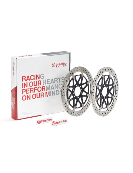 Paire de disques de frein BREMBO T-Drive flottants - 208A98525