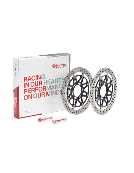 Paire de disques de frein BREMBO T-Drive flottants - 208A98567