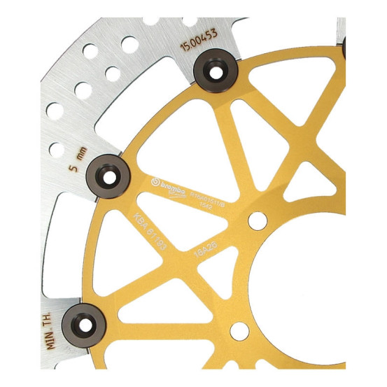 Paire de disques de frein BREMBO Supersport flottants - 208B85911