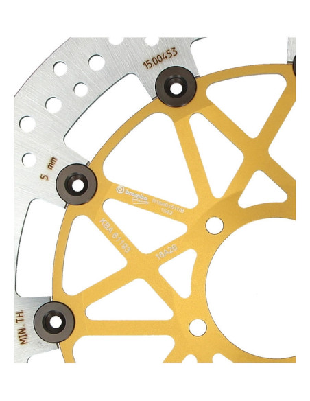 Paire de disques de frein BREMBO Supersport flottants - 208B85911