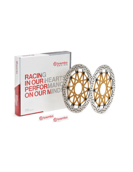 Paire de disques de frein BREMBO Supersport flottants - 208B85922