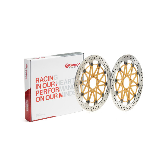Paire de disques de frein BREMBO Supersport flottants - 208b85925