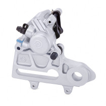 Étrier de frein arrière flottant BREMBO PF 34B couleur argent - Entraxe 70mm - HUSABERG 450 FE 2004-2008 - KTM 640 ADVENTURE
