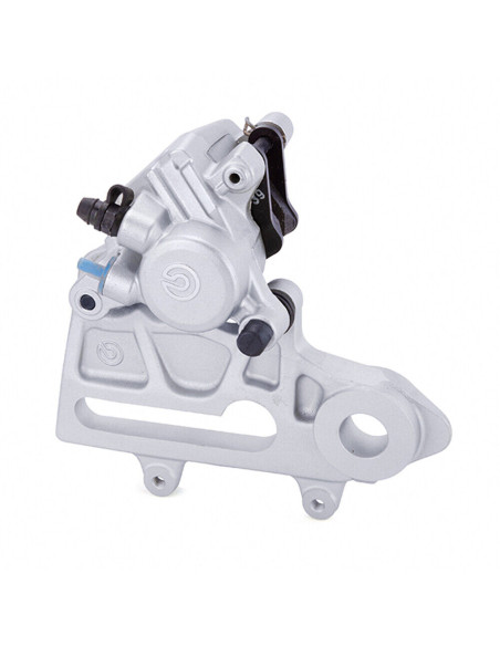 Étrier de frein arrière flottant BREMBO PF 34B couleur argent - Entraxe 70mm - HUSABERG 450 FE 2004-2008 - KTM 640 ADVENTURE