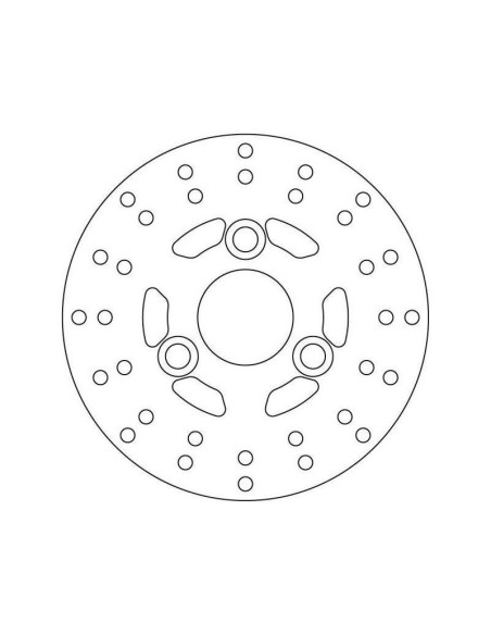 Disque de frein avant fixe Brembo Oro APRILIA YAMAHA PIAGGO