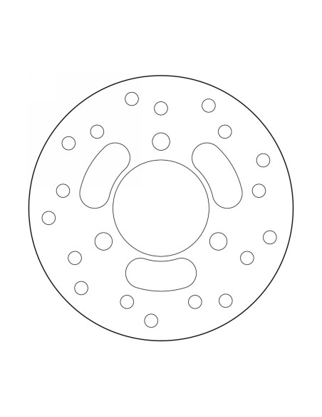 Disque de frein avant fixe Brembo Oro CAGIVA HONDA KYMCO