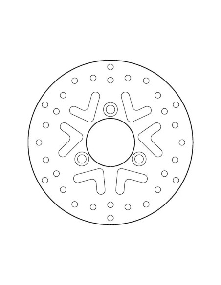 Disque de frein avant fixe Brembo Oro KYMCO