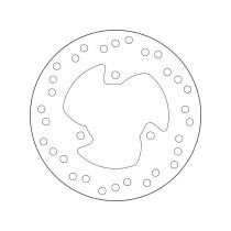 Disque de frein avant/arrière fixe Brembo Oro APRILIA 2