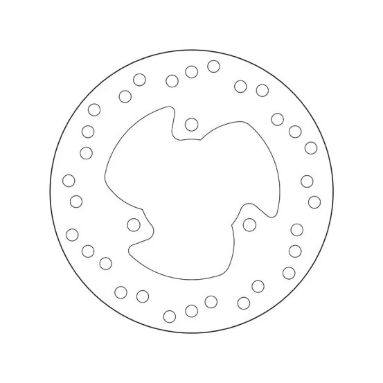 Disque de frein avant/arrière fixe Brembo Oro APRILIA