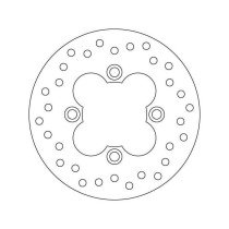 Disque de frein arrière fixe Brembo Oro HONDA