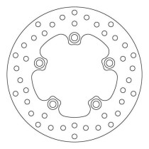 Disque de frein avant fixe Brembo Oro PEUGEOT SYM
