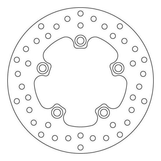 Disque de frein avant fixe Brembo Oro PEUGEOT SYM