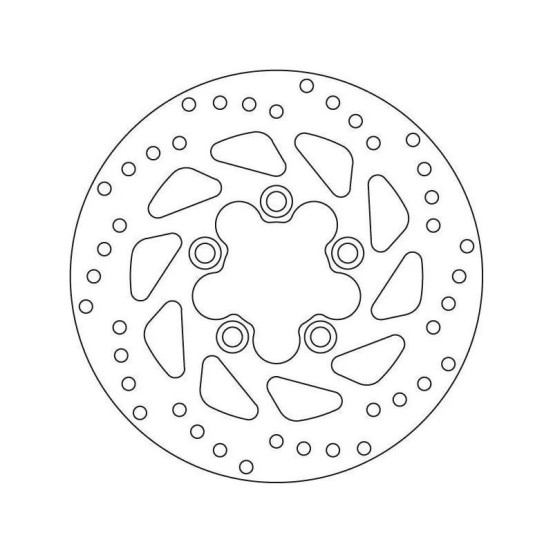 Disque de frein avant fixe Brembo Oro KYMCO