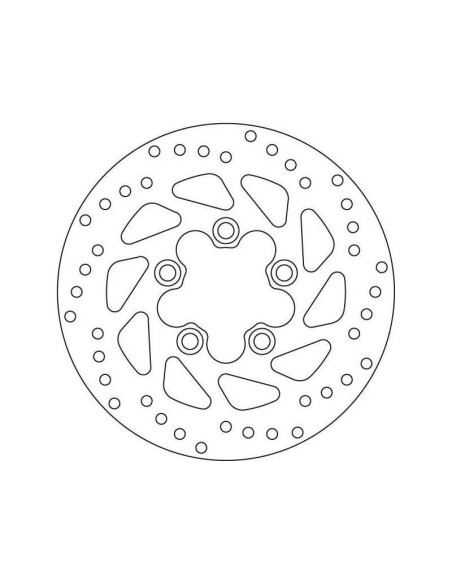 Disque de frein avant fixe Brembo Oro KYMCO