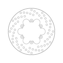 Disque de frein avant/arrière fixe Brembo Oro MALAGUTI