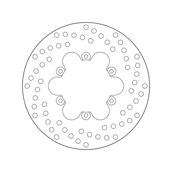 Disque de frein avant/arrière fixe Brembo Oro MALAGUTI