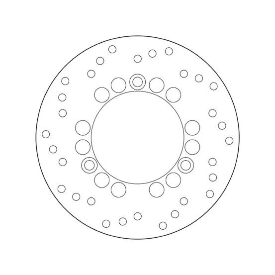 Disque de frein avant fixe Brembo Oro SUZUKI